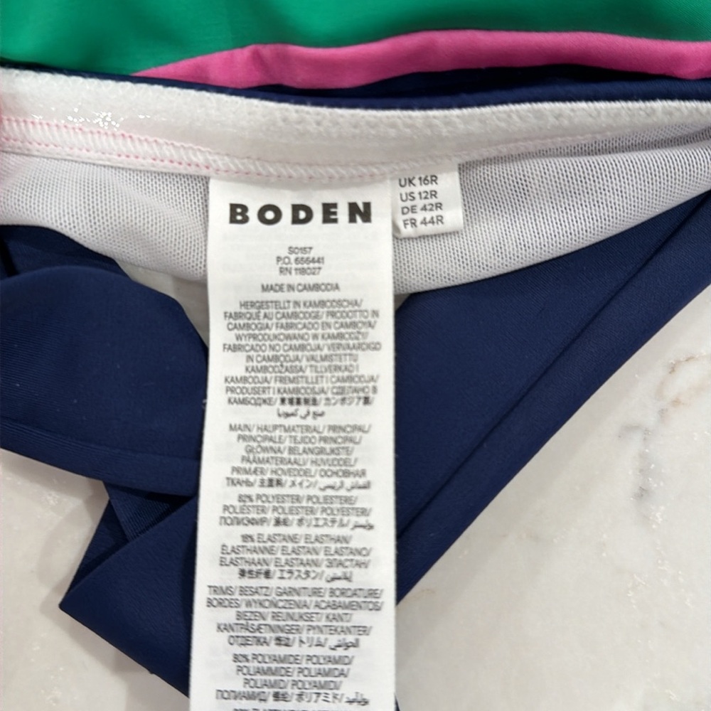 Women’s excellent condition Boden swimsuit, size 12R - Picture 4 of 4